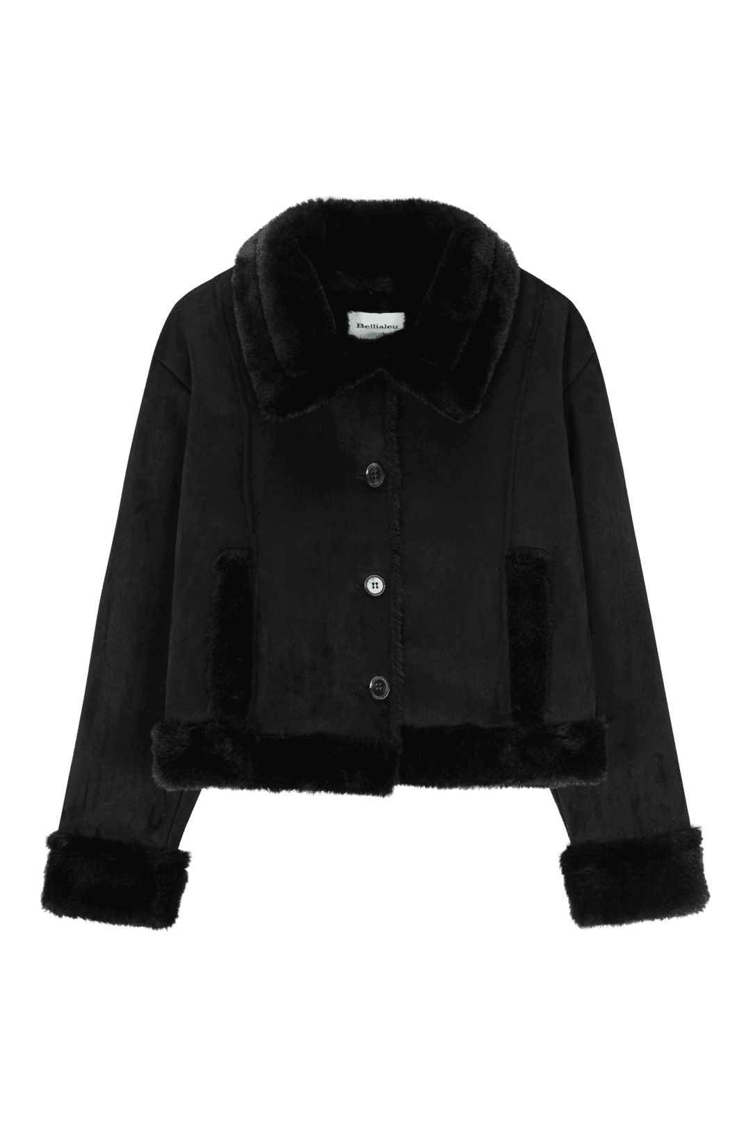 Bunny shearling coat