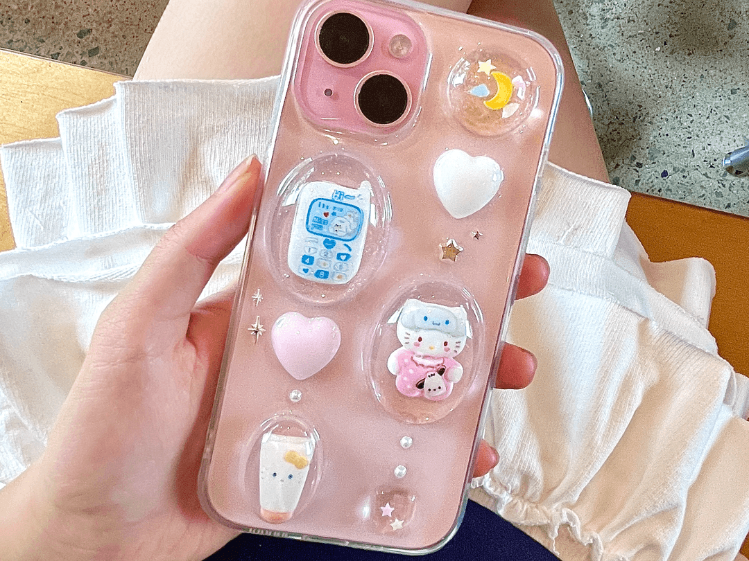 🛌🌙 Night Routine 키티 레진케이스