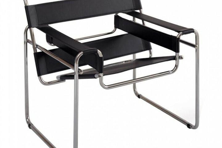 [해외] 놀 바실리 암체어 / 스피니벡 벨팅 레더 / 블랙 (관부가세 포함)