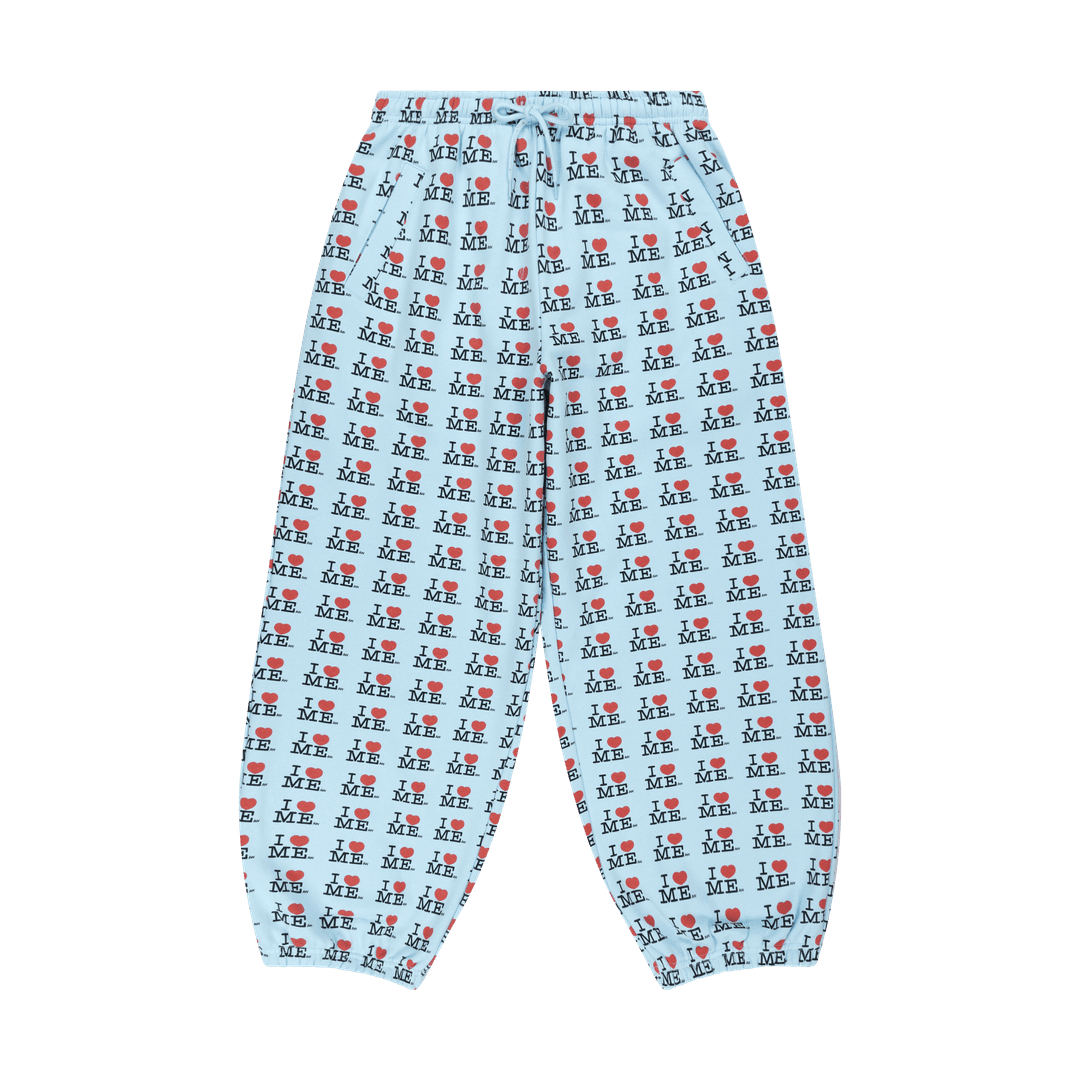 I HEART ME JOGGERS -BLUE - S