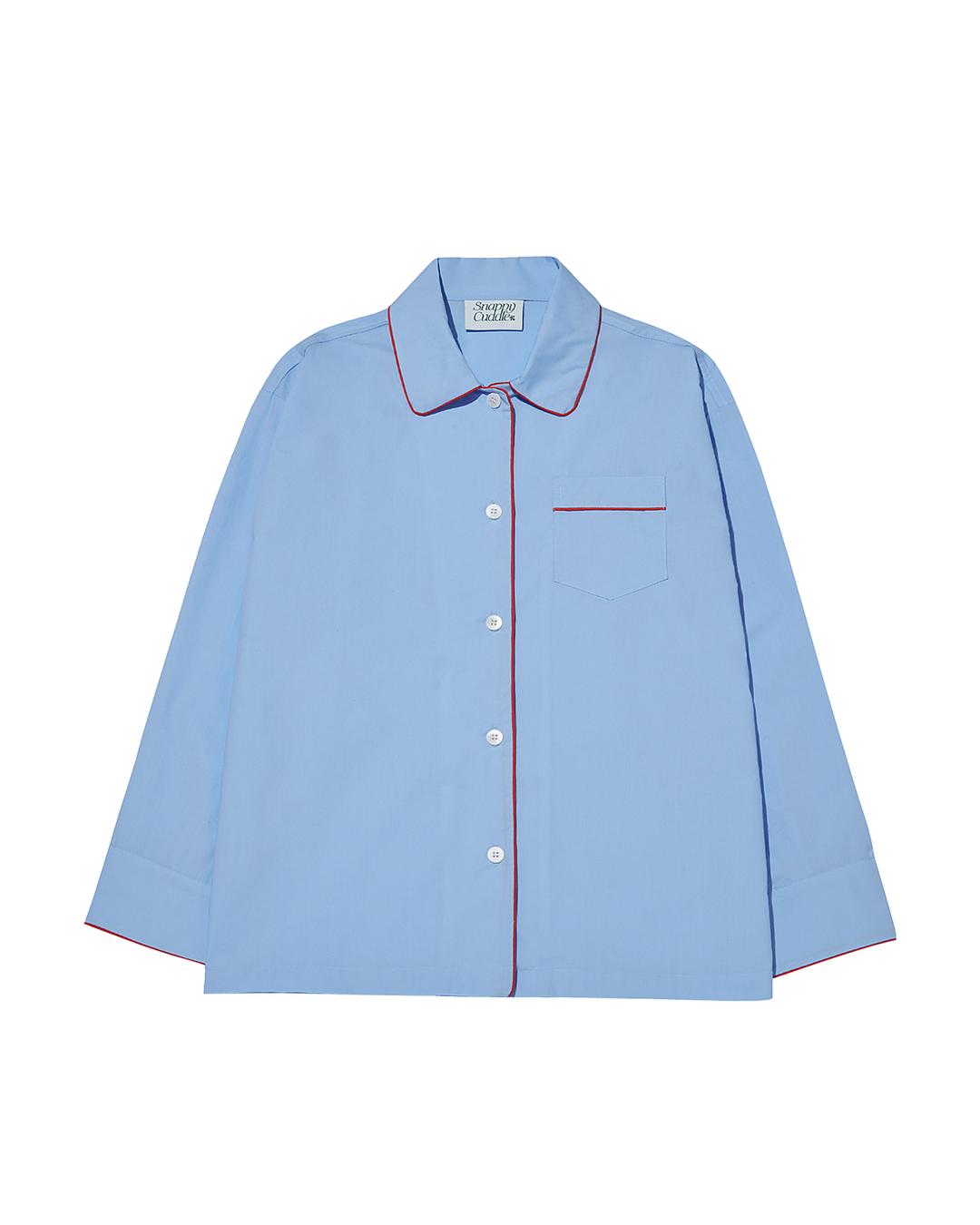 Nice and Easy Pajama Set (Cerulean Blue)