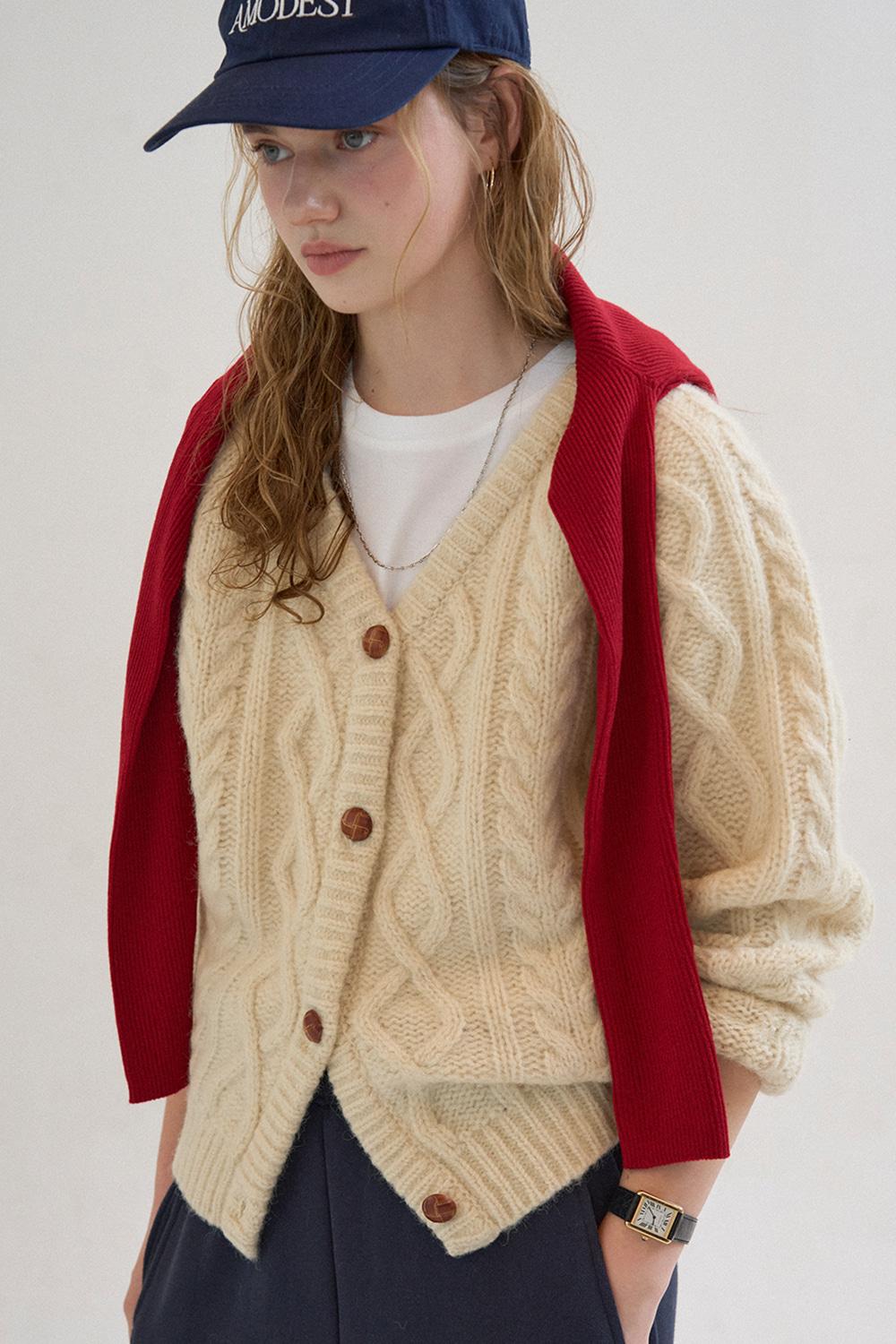 Nottinghill Cardigan (Ivory) [예약 발송]