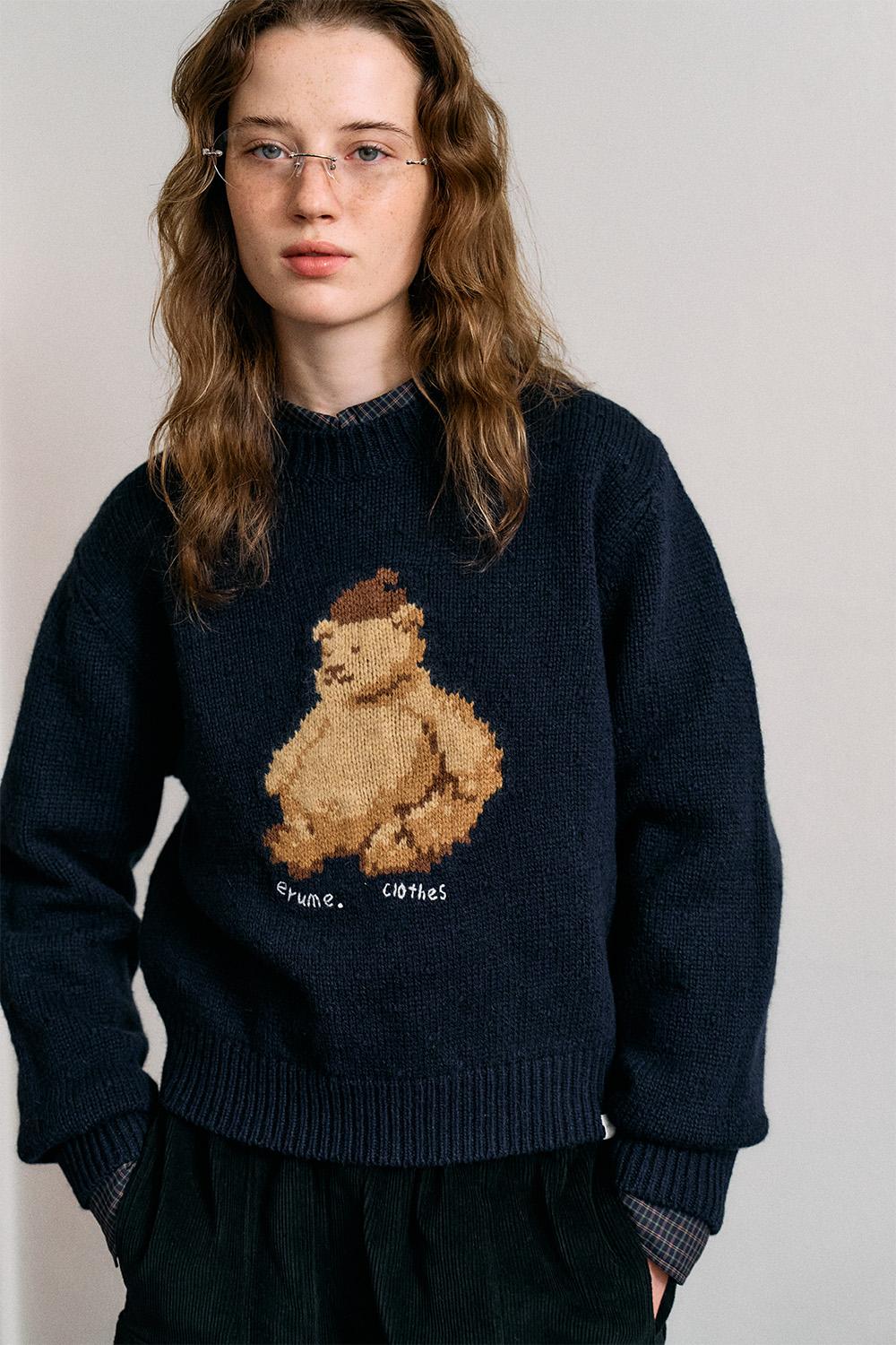 Teddy Bear Sweater-3color
