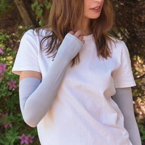 3D 심리스 UV차단 쿨링 팔토시-AQUA-X 손등형 쿨토시