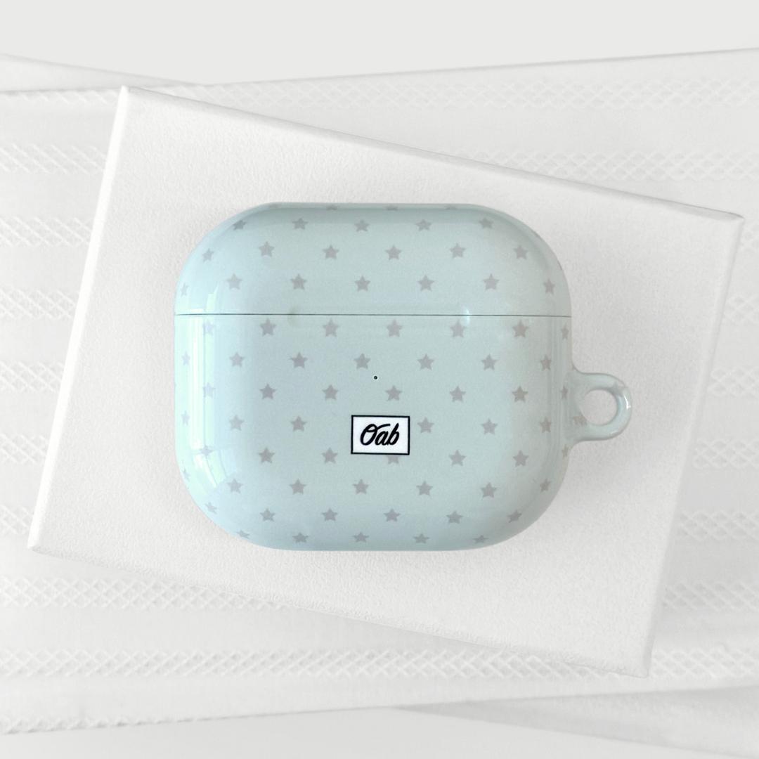 milky airpods case (mint)