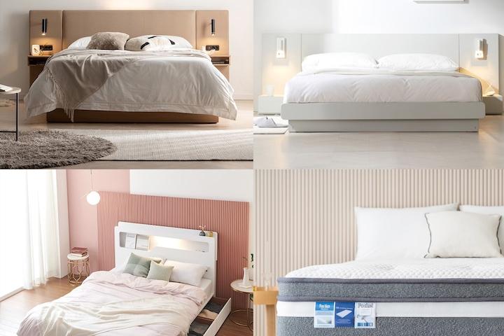 [지정일/무료배송] 침대/매트리스 침실가구 BEST 34types