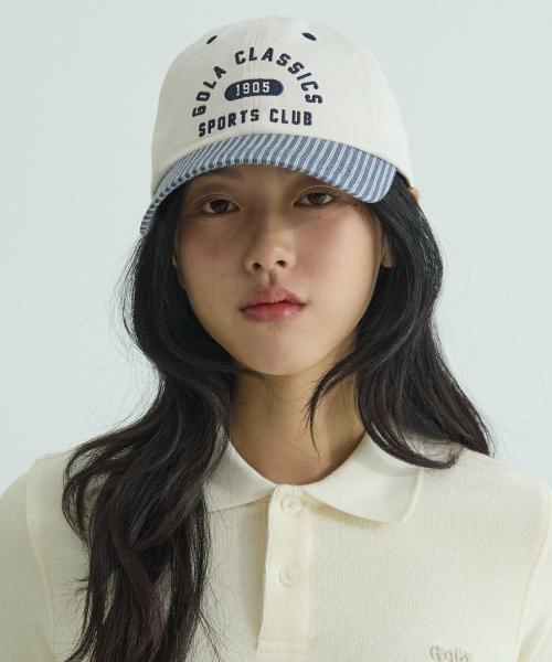 [GL]STRIPE ARCH LOGO CAP [2COLOR]