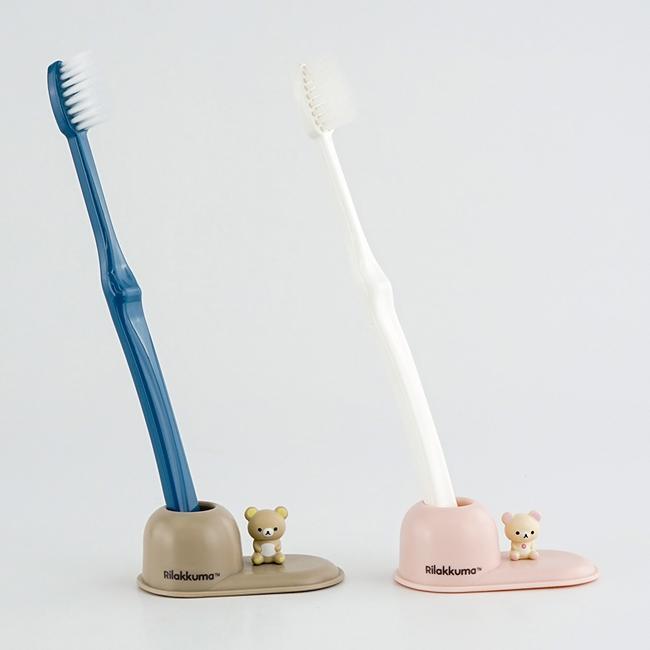 (일본) 귀여운 캐릭터 리락쿠마 칫솔 스탠드 꽂이