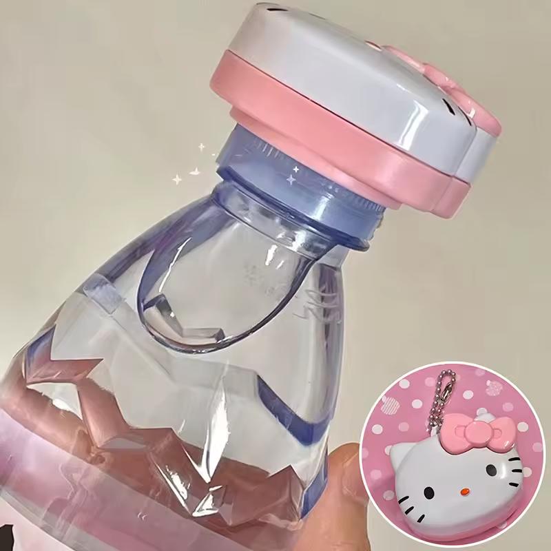산리오 카와이 헬로 키티 병따개, 귀여운 만화 애니메이션, 휴대용 키체인, 캔 따개, 가방 펜던트 액세서리, 소녀 선물