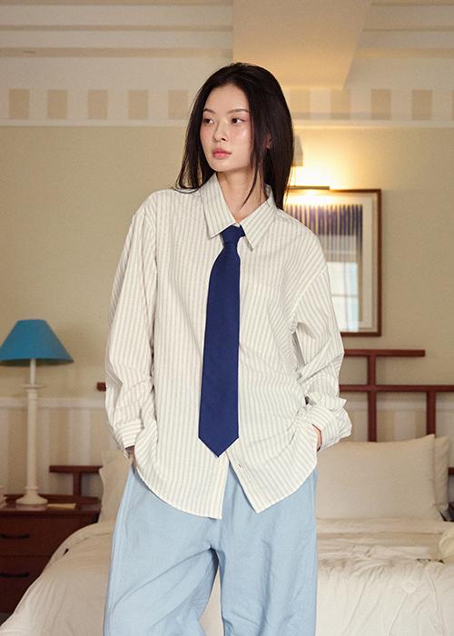 클라우드 스트라이프 셔츠