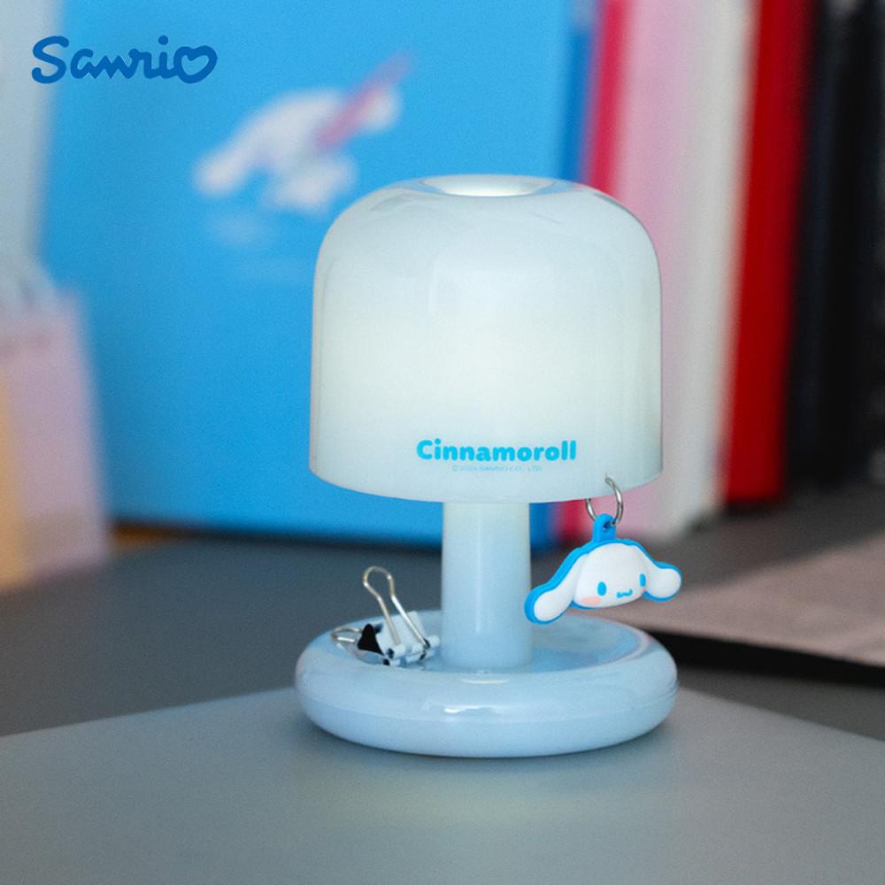 산리오 시나모롤 쁘띠 무드등 탁상 터치램프 사무실 책상꾸미기 조명 캐릭터 굿즈 소품트레이