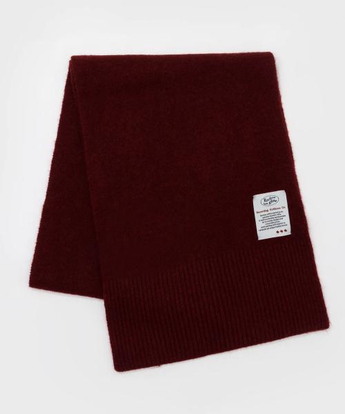 RC 울터치 니트 머플러 와인
