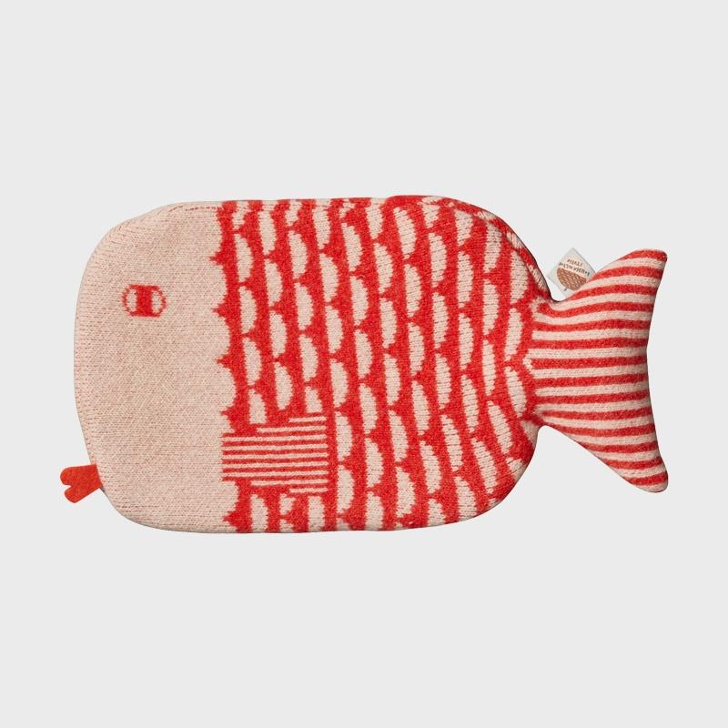 핀 핫 워터 보틀 오렌지