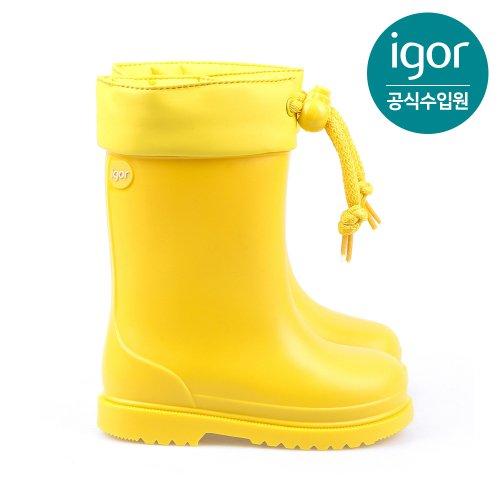 츄포 레인부츠  옐로우