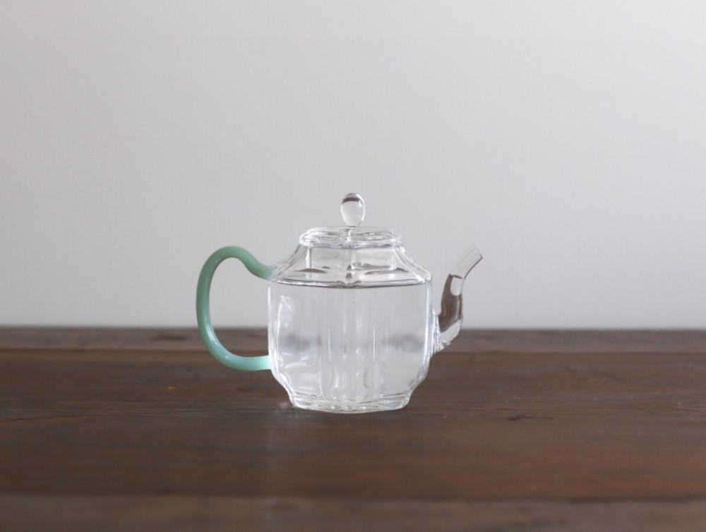 비취 유리다관_ 타원/육각