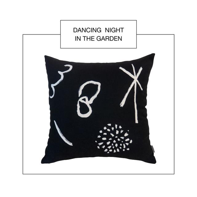 [쿠션#03] Dancing night in the garden