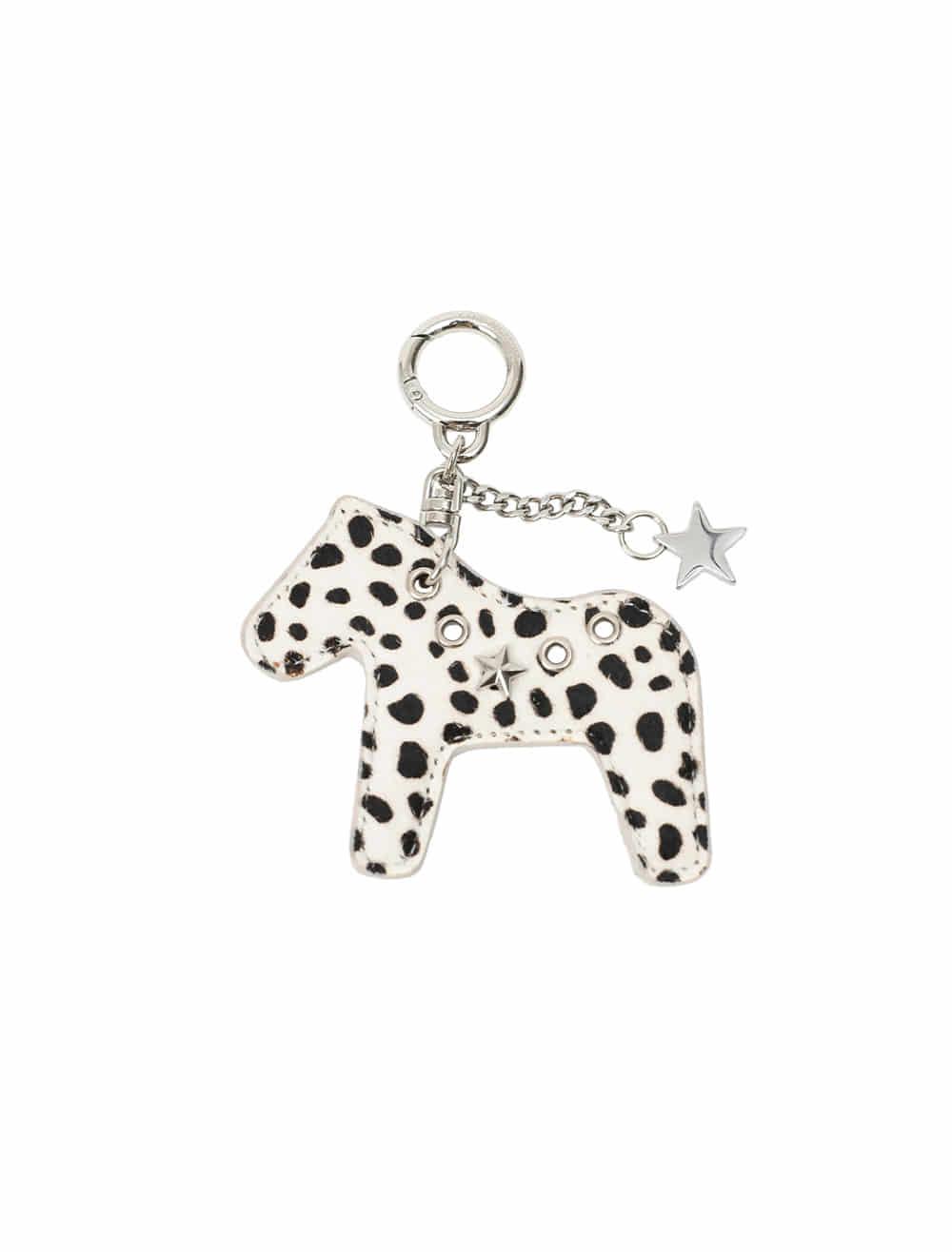 PONY KEYRING [Dot Black]