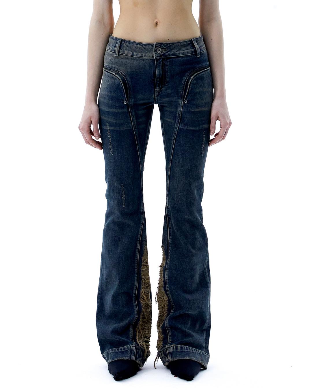 (ARIELLA) Play Denim Pants - 1 / GREY BLUE