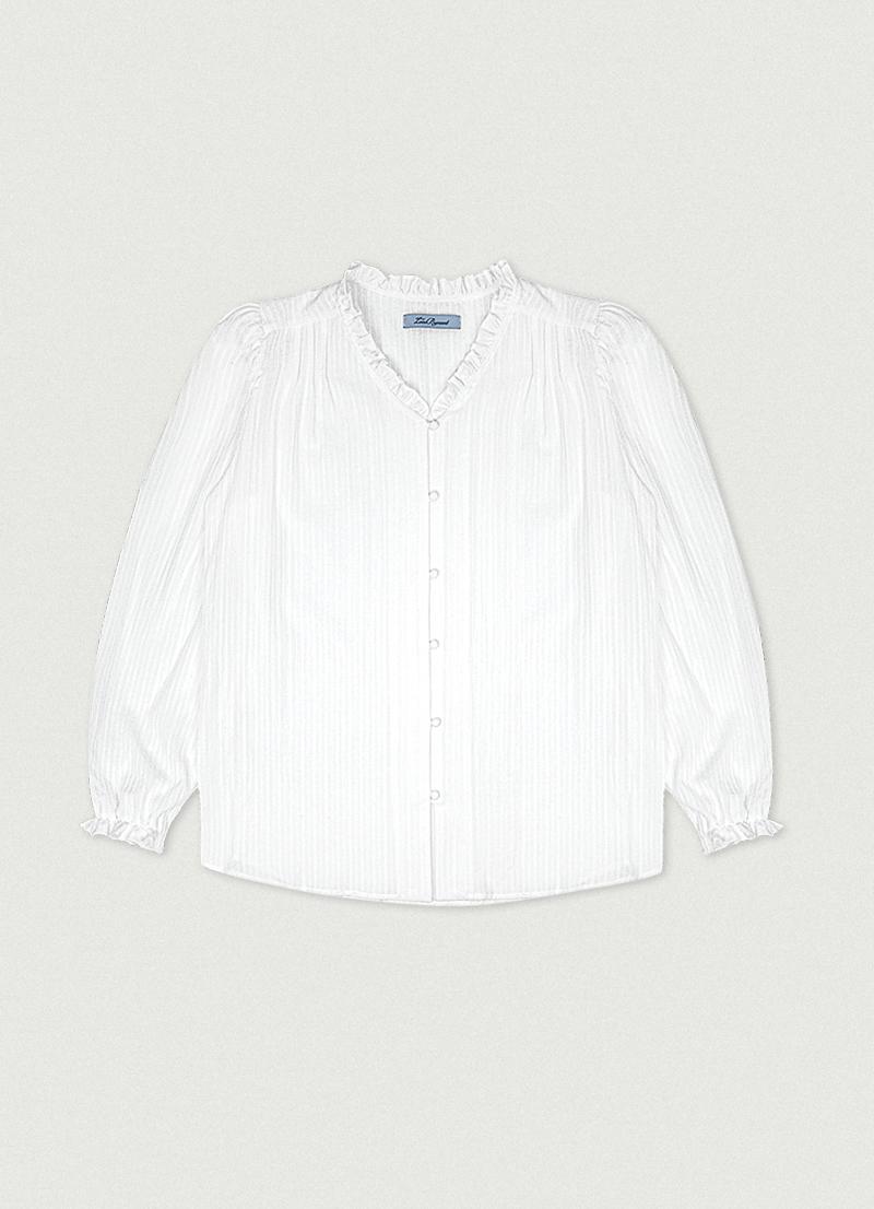 6th/ Vintage Frill Blouse [ivory]