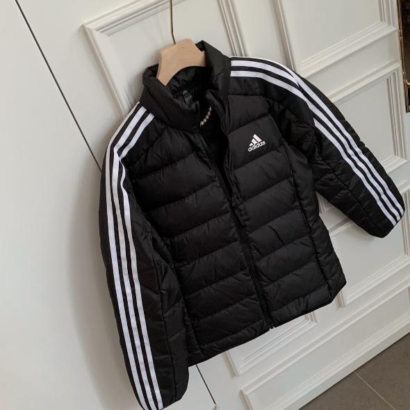 [해외]아디다스 에센셜 라이트 다운 자켓 블랙 HZ5726