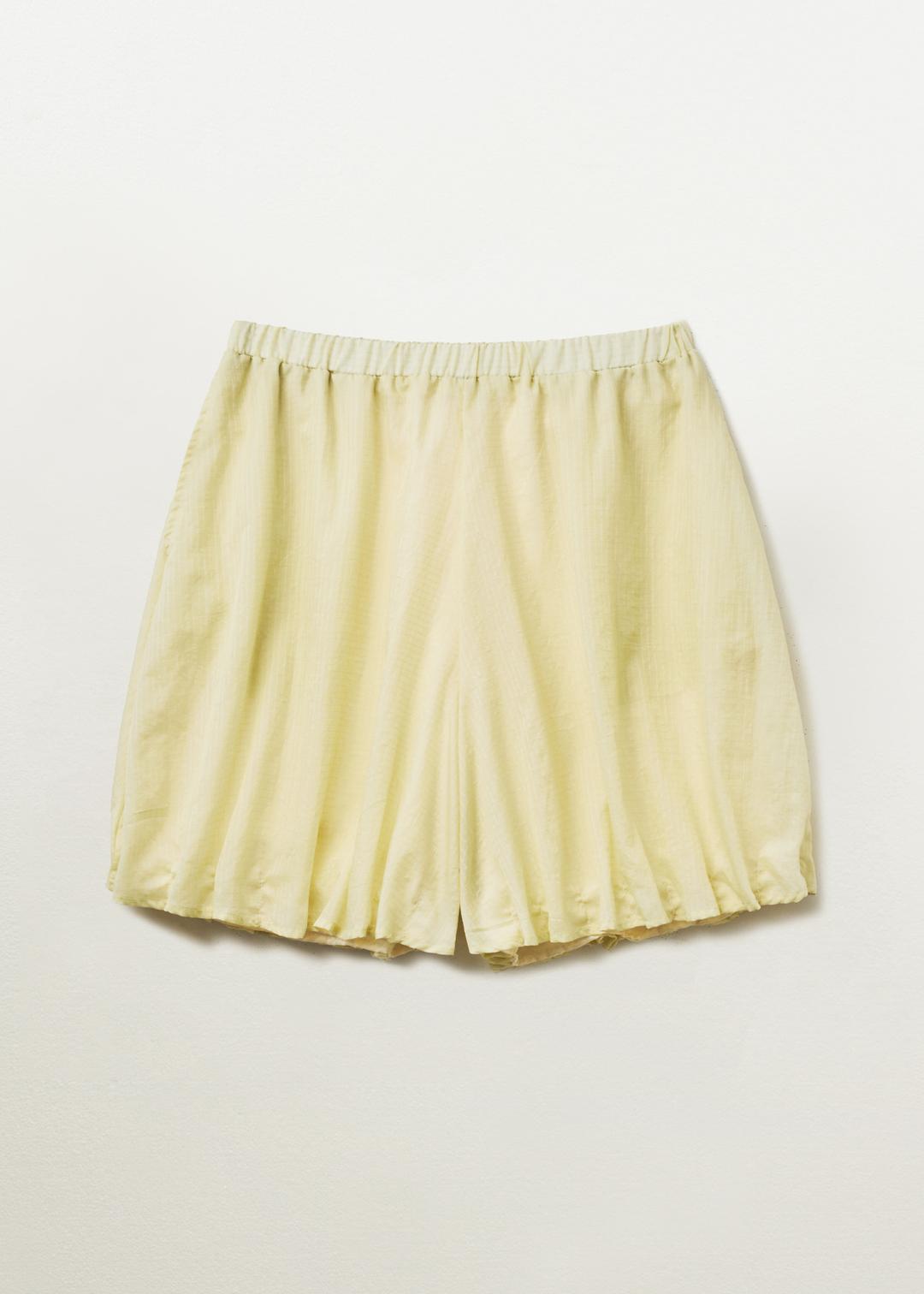 Ripstop Banding Shorts / Lemon