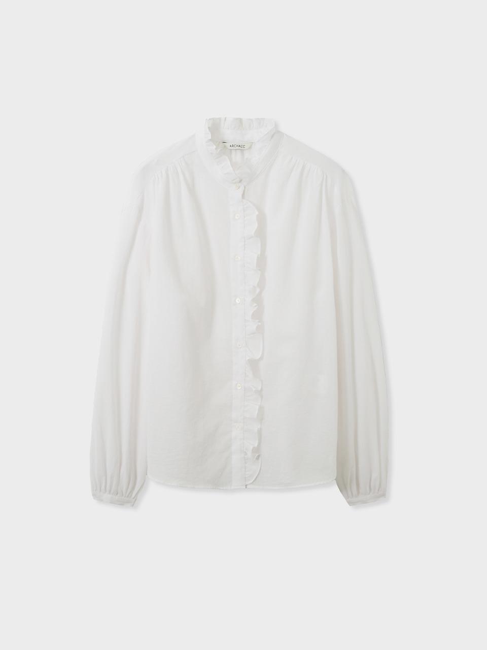 air frill blouse_white
