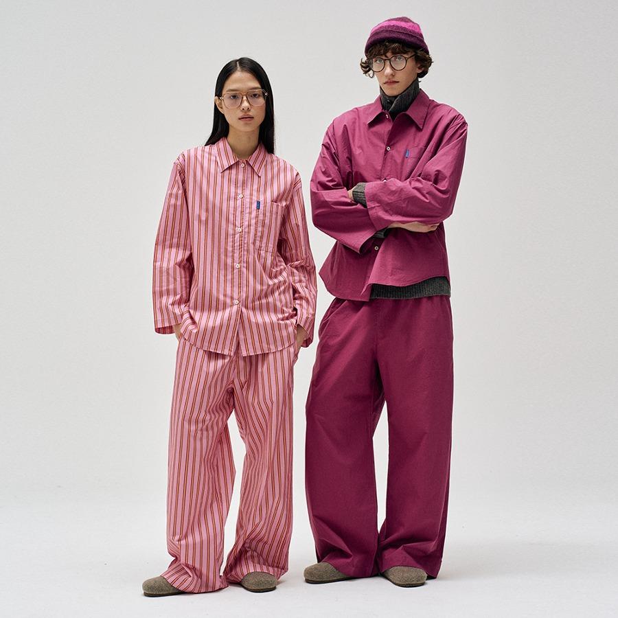 클래식 레이어드 홈웨어 파자마 셋업 8COLORS (선물패키지포함)