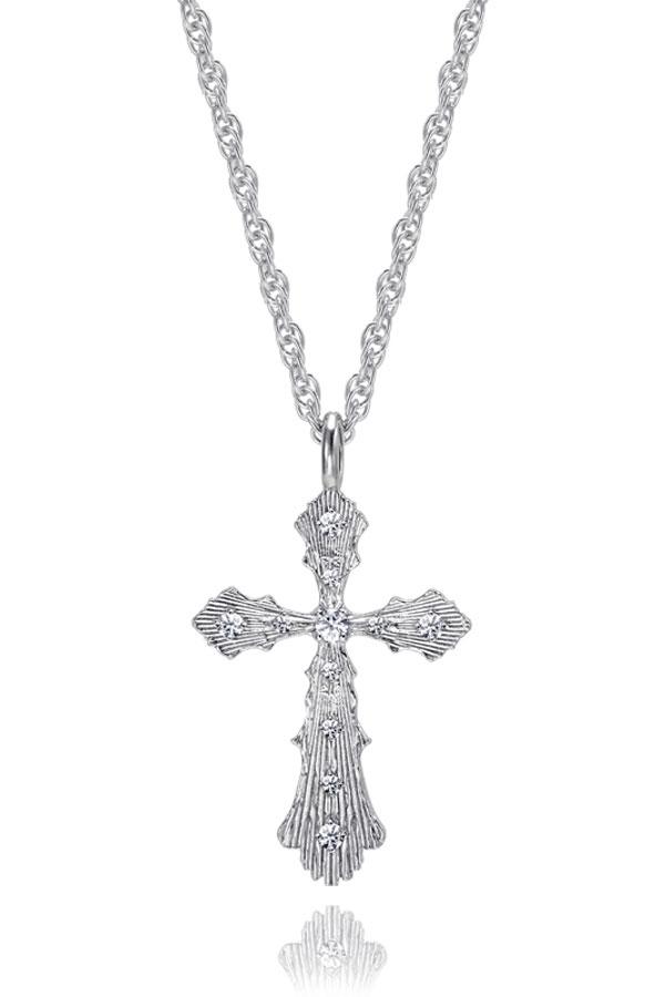 DIANA CROSS NECKLACE