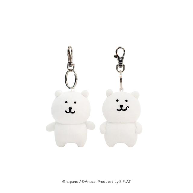 농담곰 8cm 기본형/우쭐형 키링 2종 세트