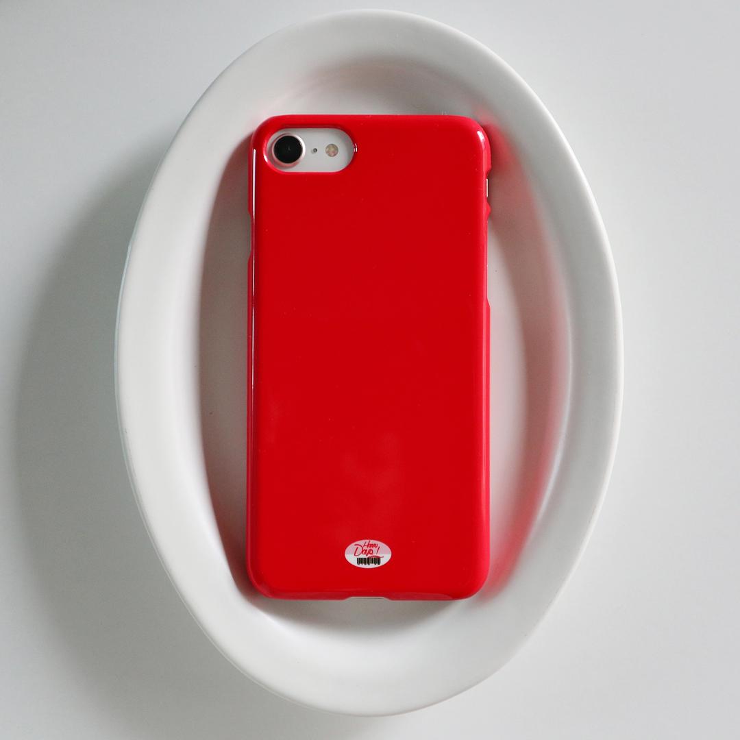 Red Flavor case. (glossy hard case)