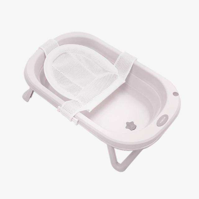 퓨코코 접이식 아기 욕조 세트 (욕조+메시목욕그네)