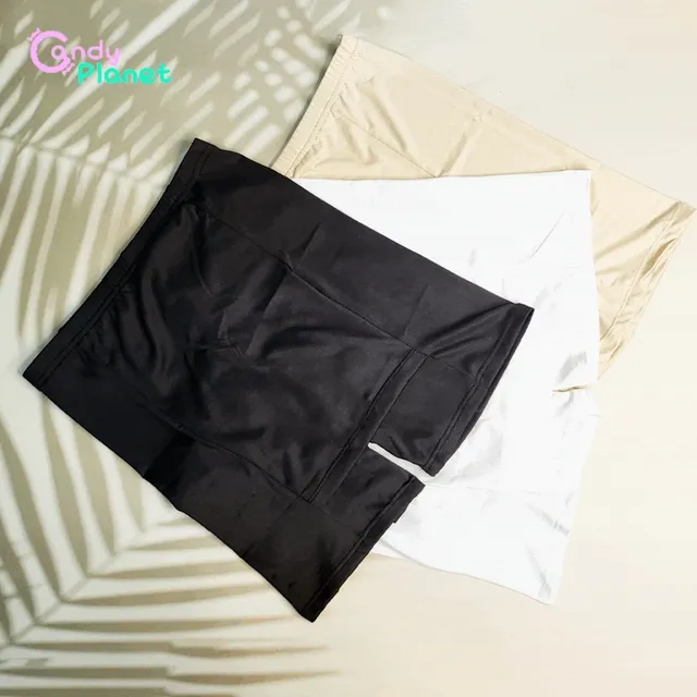[당일출고] 속바지 치마바지 치마속바지 학생 y존 심리스 여름 3부 하이웨스트 무봉제 캔디플래닛