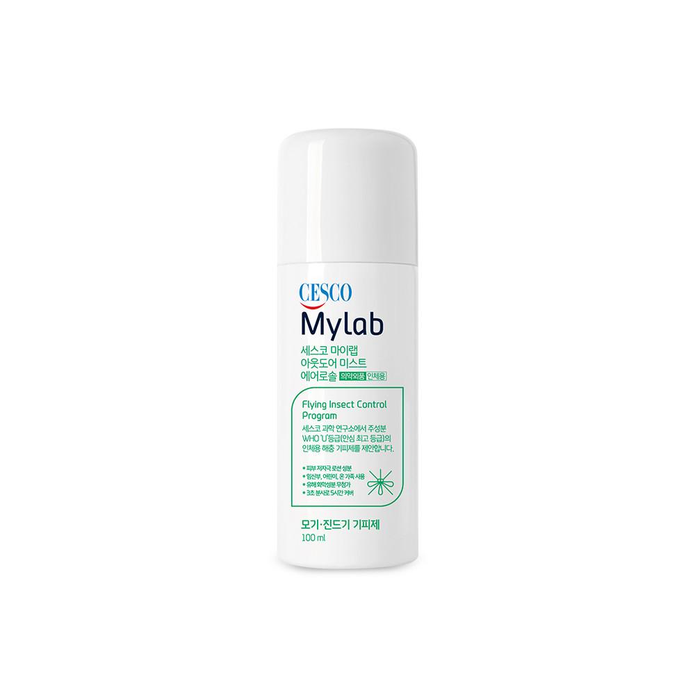 세스코 마이랩 아웃도어 미스트 모기기피제 100ml