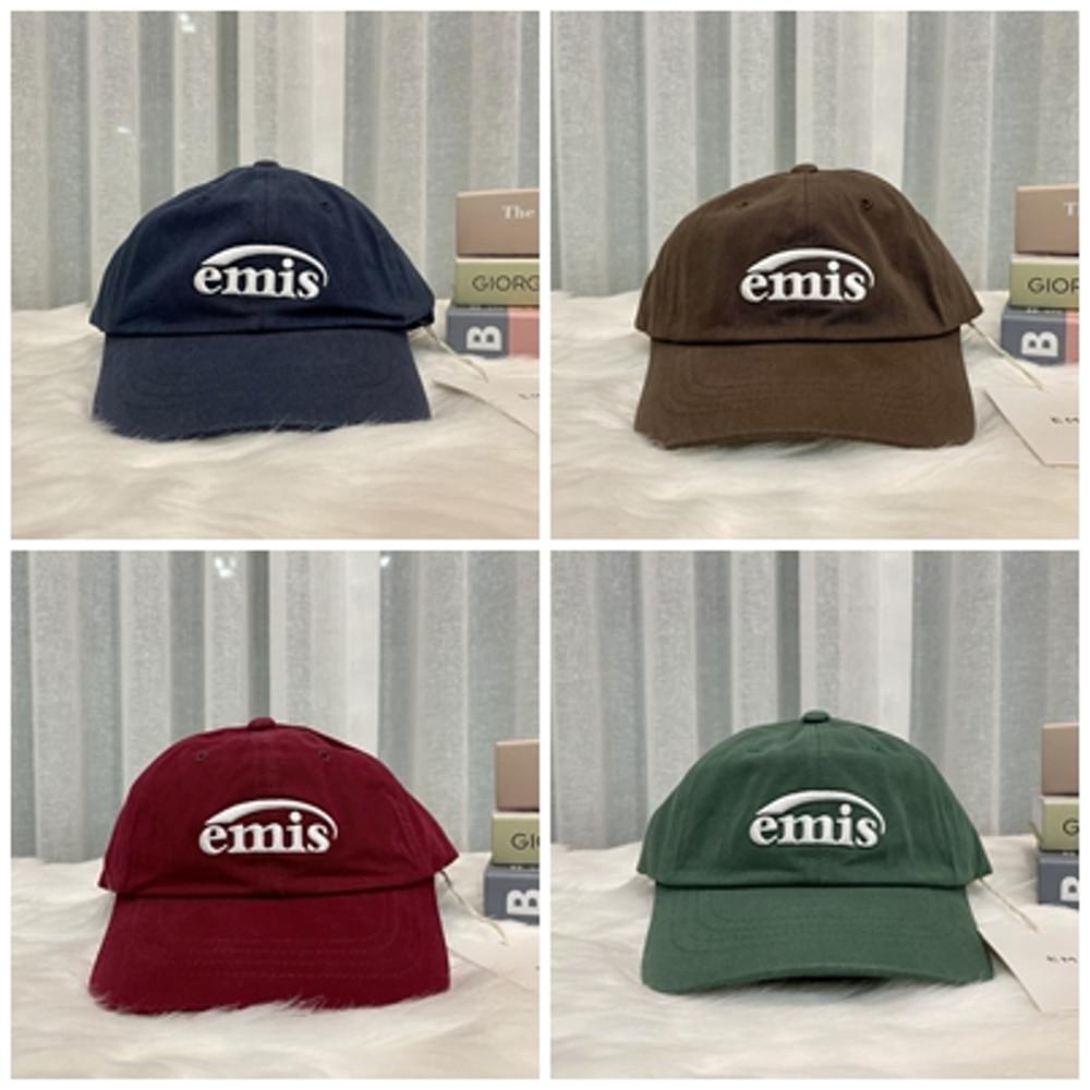 [국내배송] EMIS 이미스 모자 볼캡 대두 한소희 송혜교 강민경 그린 네이비 브라운