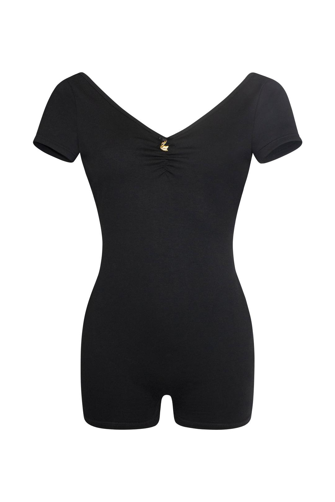 Backless Black Swan Bodysuit - XS
