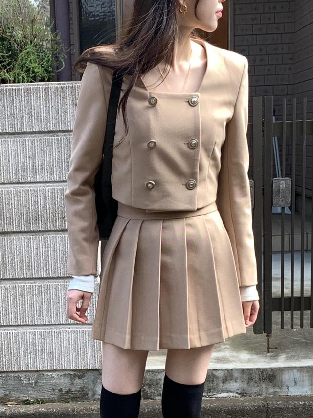 리베카 더블 자켓[BEIGE]*오늘 출발