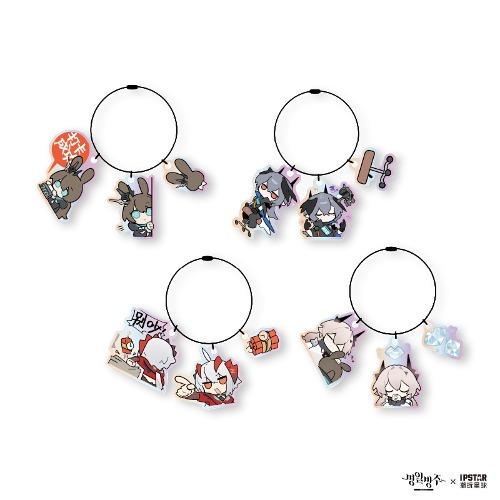 [예약]명일방주 ECHOES THROUGH TIME SD 스트링 키홀더 4종