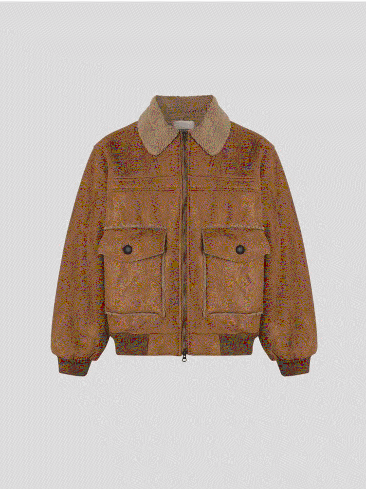 뽀글이 시어링 스웨이드 자켓(2C)