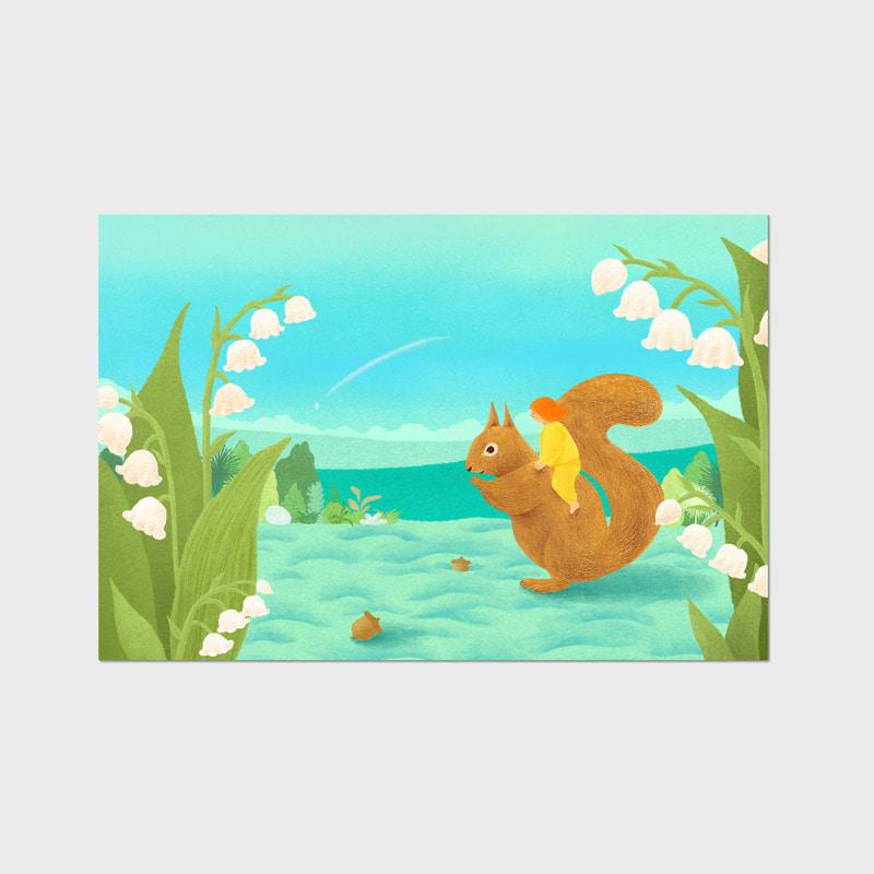 (엽서) 작은세상