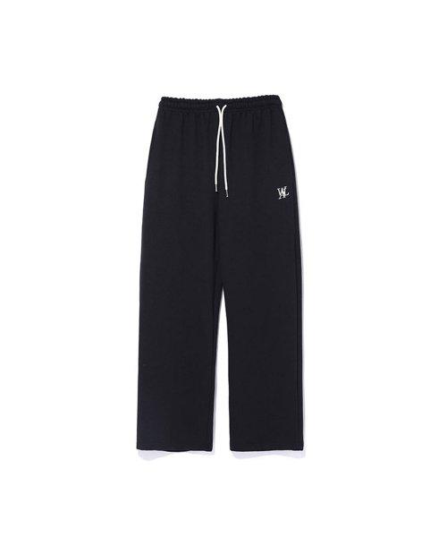 Overdyed set up Long pants - BLACK