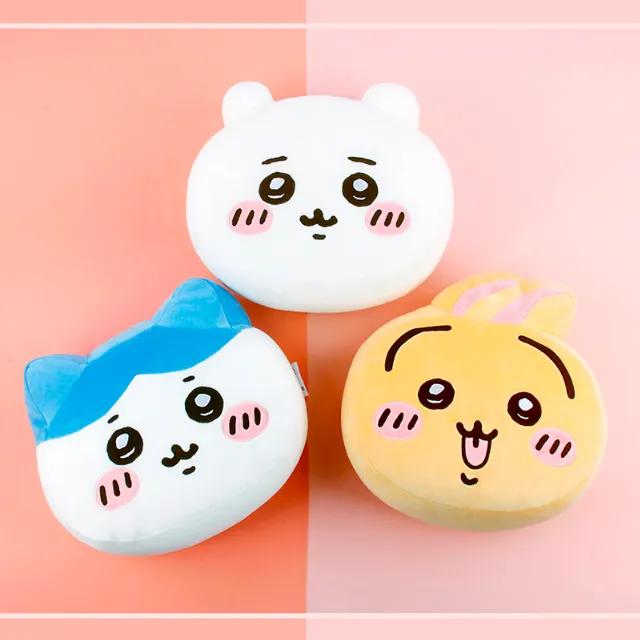 [정품인증💓] 먼작귀 치이카와 하치와레 우사기 페이스 쿠션 차량용 인형 목쿠션 목베개 인테리어용품