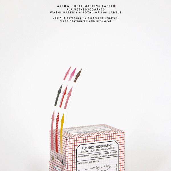 ARROW - ROLL MASKING LABEL / PATTERN