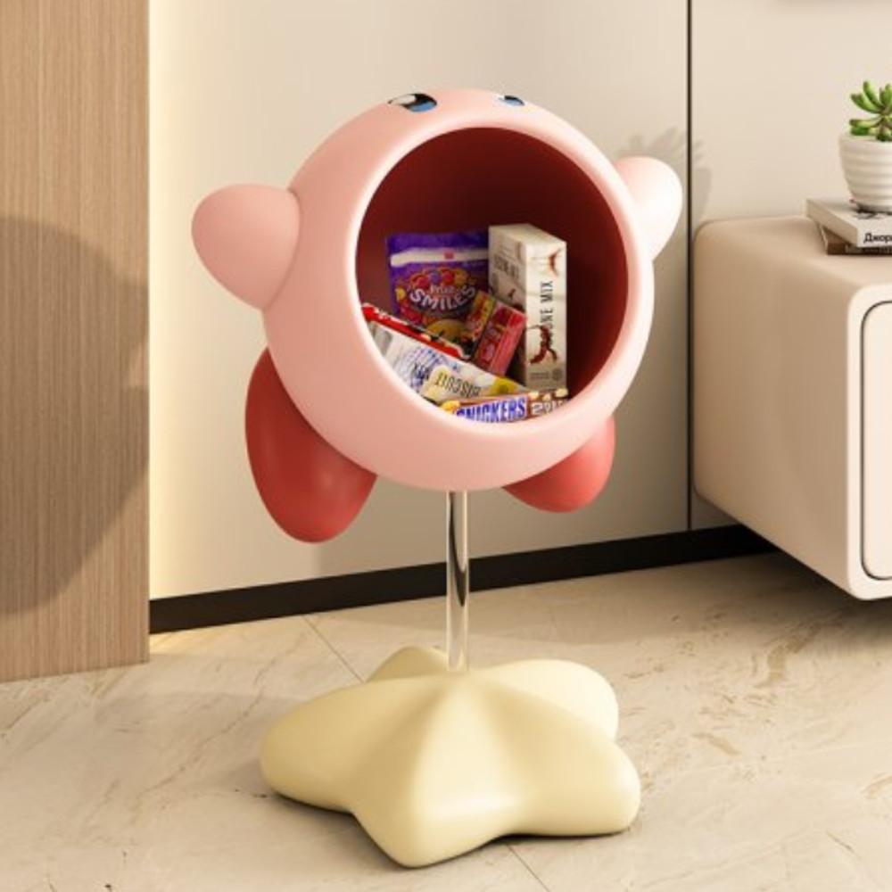 별의커비 굿즈 넨도로이드 인형 피규어 수납함 사이드테이블