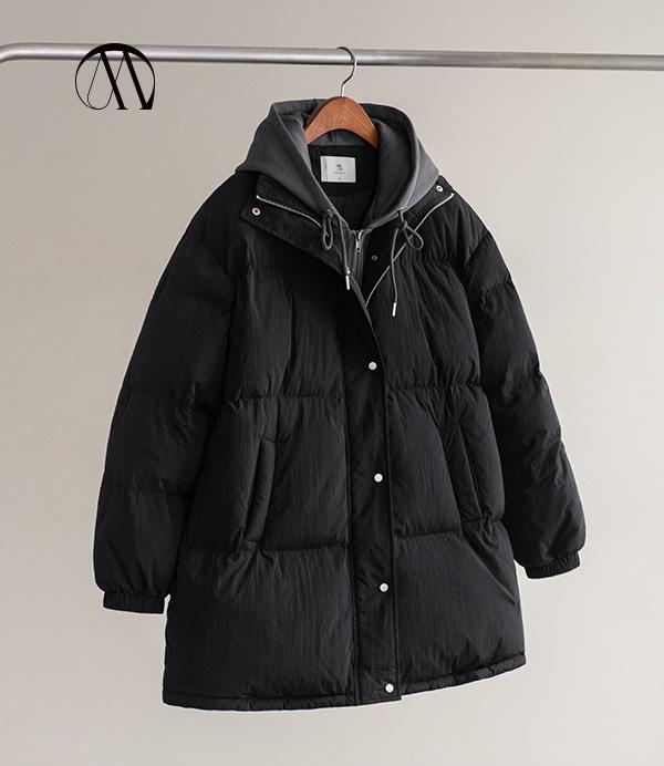 A. 벤더 레이어드 하프 패딩<span style=font-size:0pt