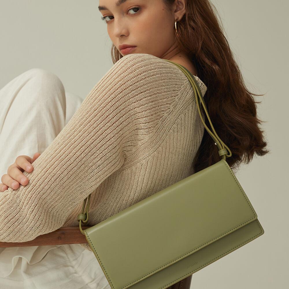 [DU MATIN] MATIN BAG OLIVE SQUARE