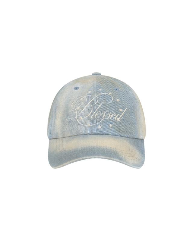 [1/19 예약배송] BLESSED OIL DENIM BALL CAP