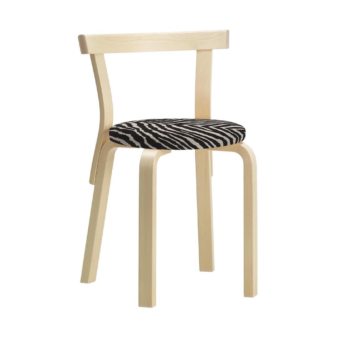 [12월 말 입고] Chair 68 foam upholstery Zebra Birch
