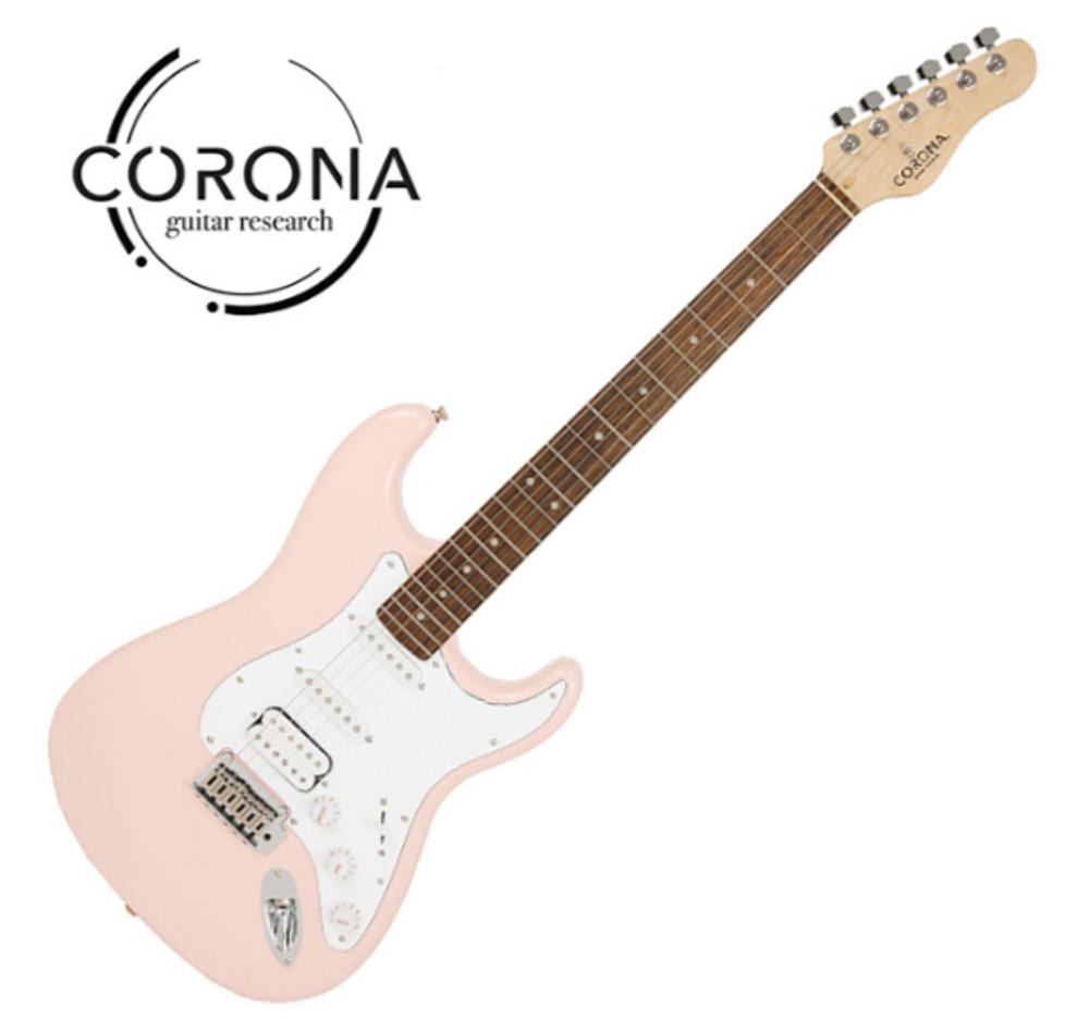 [Traditional Series] Corona - Standard ST / 코로나 일렉기타 Shell Pink (Laurel)/입문용기타, 입시용기타, 여행용기타