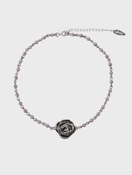 캔디볼 초커 네크리스 (라벤더)