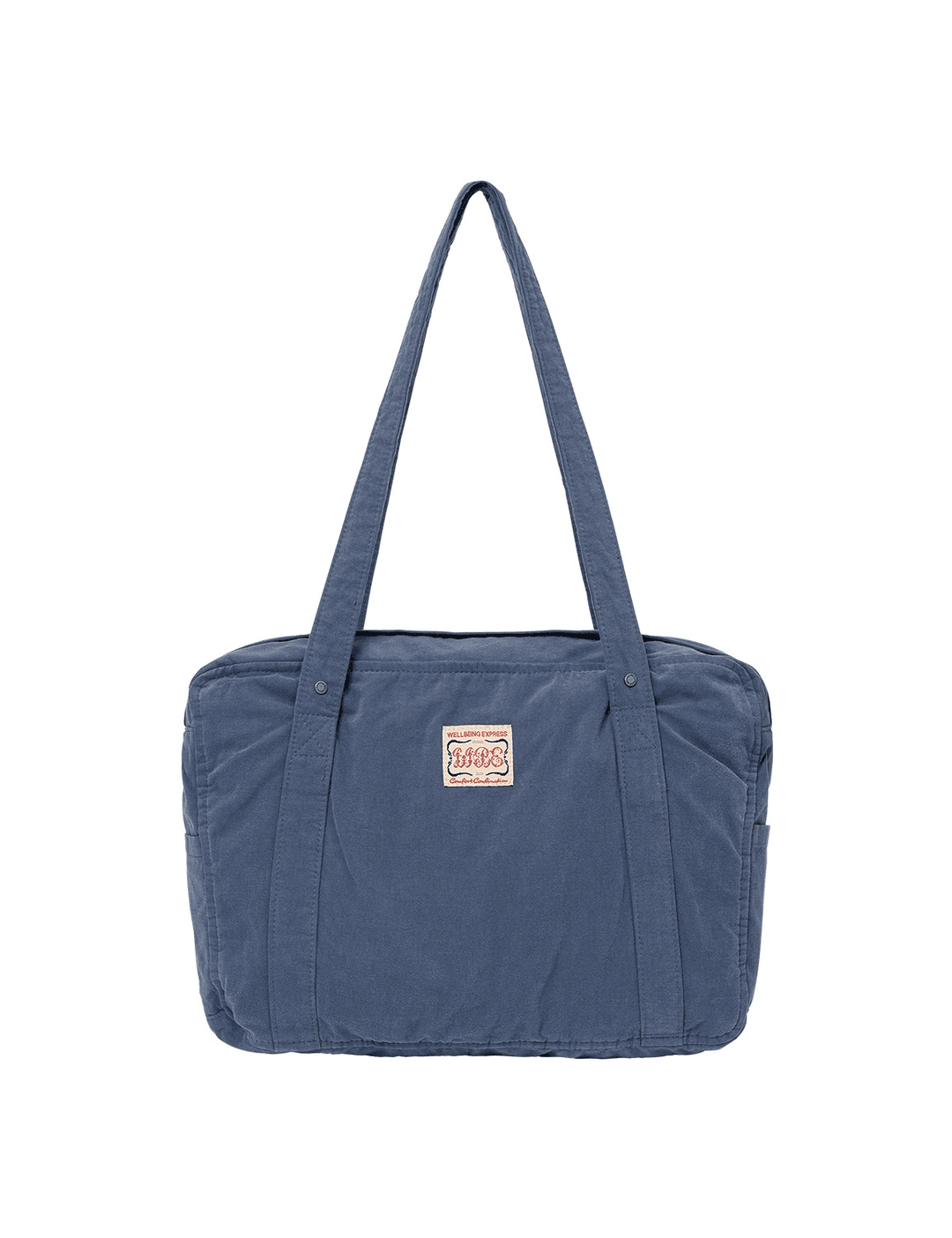 Washed Tote Bag Blue